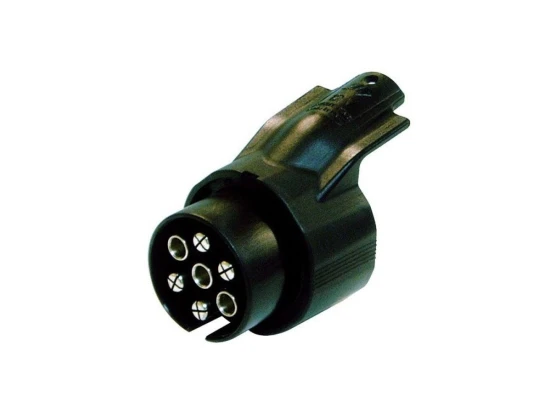 image de Adaptateur 7 broches vers 13 broches | Adaptateur monobloc remorques