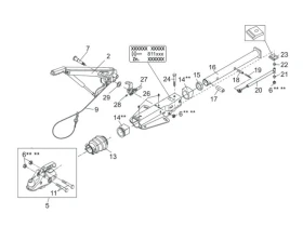 Attache à inertie semelle en V AL-KO | Type 251G | 3000 kg