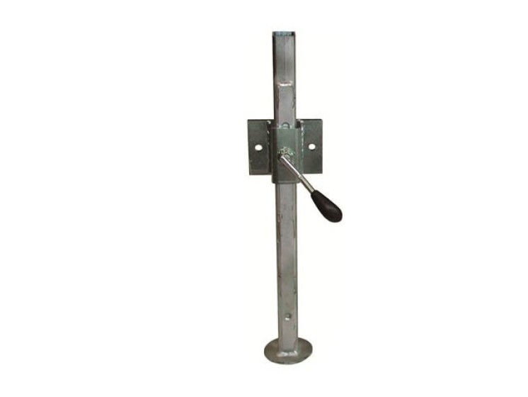 image de Béquille corps carré Ø 40 avec platine