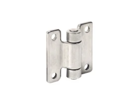 Charnière latérale INOX brillante plane | 59x60mm