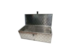 Coffre de rangement | Aluminium | 760x330x250mm