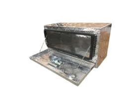 Coffre rangement | Aluminium sous châssis | 550x250x280 mm