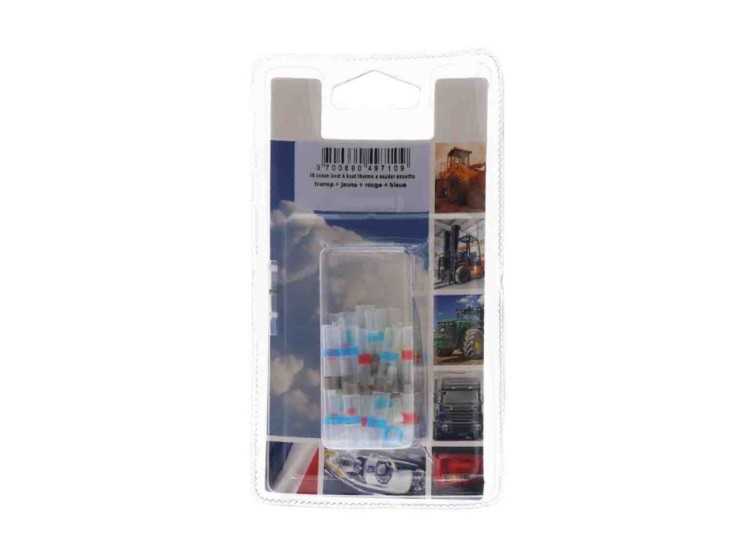 image de Cosses thermorétractables bout-à-bout | A souder | Qté x30