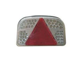 Feu 6 fonctions à LED 244x148mm 12V