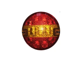 Feu arrière LED 3 fonctions 12/24V Ø 140