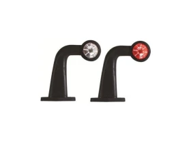 Feu de gabarit LED bicolore coudé | 12/30V