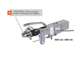 KNOTT type KRV7.5 / KRV13 & KRV20 / KRV30 | Timon carré