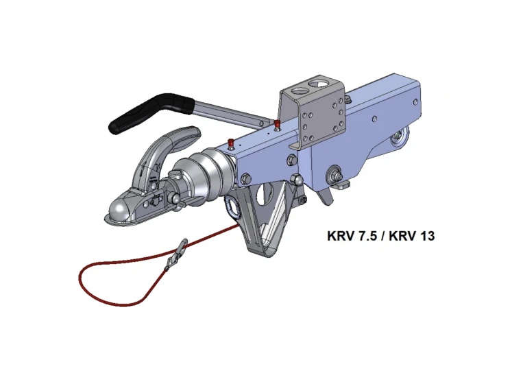 KNOTT type KRV7.5 / KRV13 & KRV20 / KRV30 | Timon carré