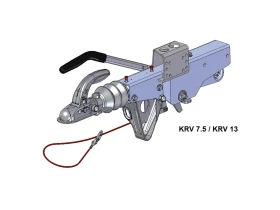 KNOTT type KRV7.5 / KRV13 & KRV20 / KRV30 | Timon carré