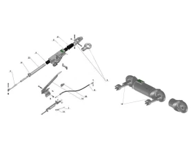 Pièces timon réglable standard RTN-GOETT | Type 549A11 | 970kg