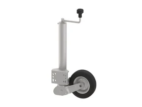 Roue jockey Ø60 escamotable - Charge statique 250kg