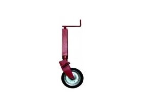 Roues jockey corps carré 70 sans platine peinte