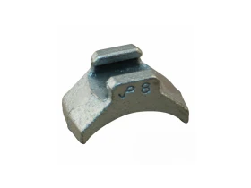 Sabot pour collier roue jockey moulé